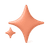 Decorative sparkle icon