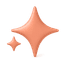 Decorative sparkle icon